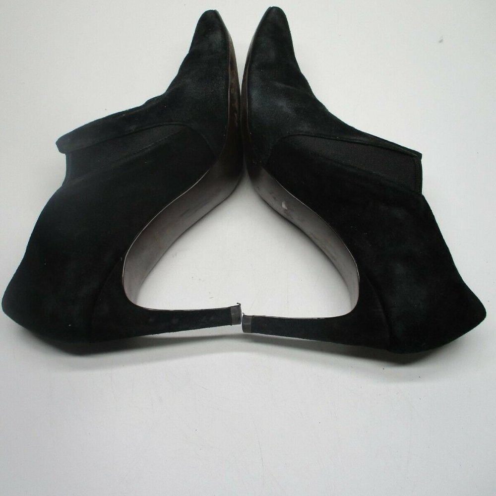 Cole Haan Women Grand.0S Black Bootie Heels 10 B